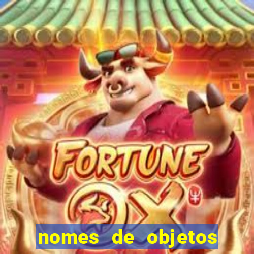 nomes de objetos de origem tupi guarani