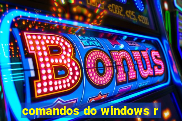 comandos do windows r