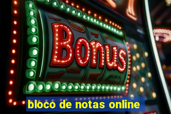 bloco de notas online