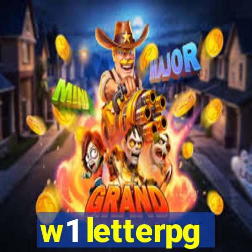 w1 letterpg