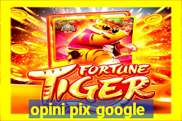 opini pix google