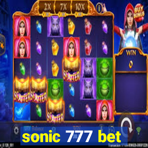 sonic 777 bet