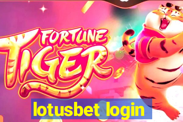 lotusbet login