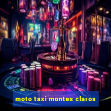 moto taxi montes claros