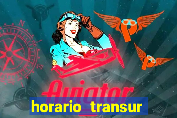 horario transur roleta santos dumont juiz de fora