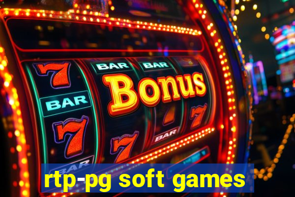 rtp-pg soft games