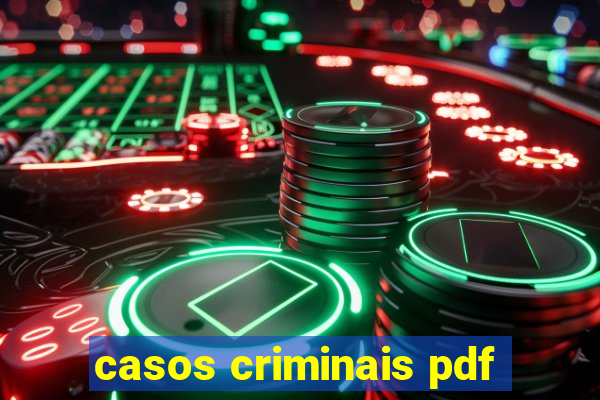 casos criminais pdf