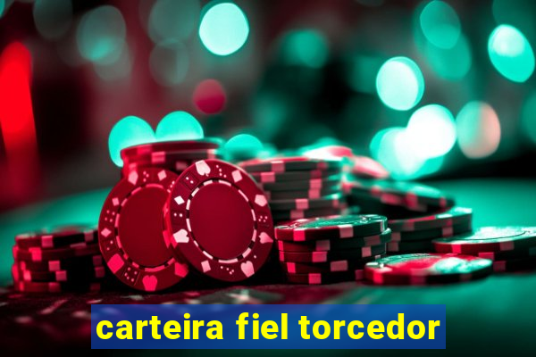 carteira fiel torcedor