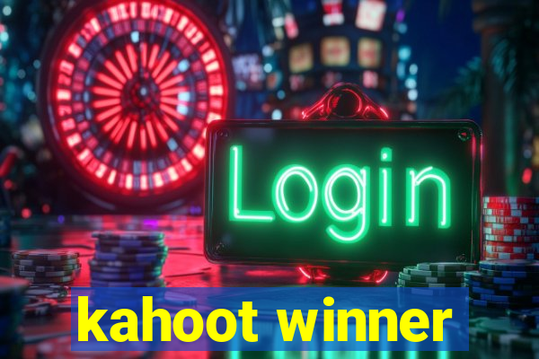 kahoot winner