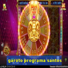 garoto programa santos