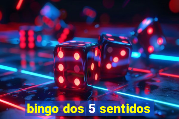 bingo dos 5 sentidos