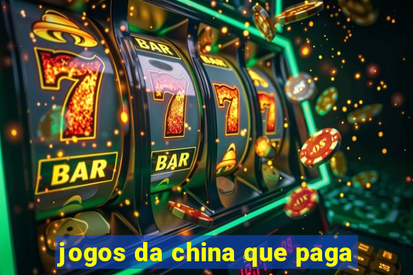 jogos da china que paga