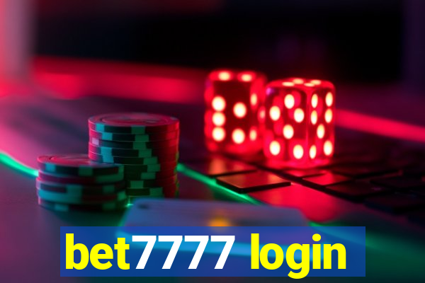 bet7777 login