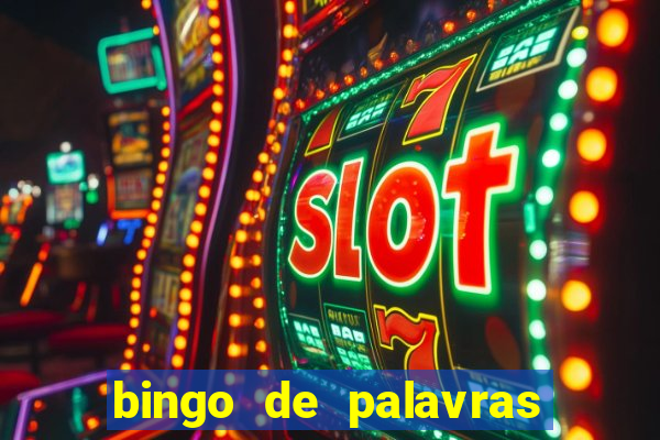 bingo de palavras de natal