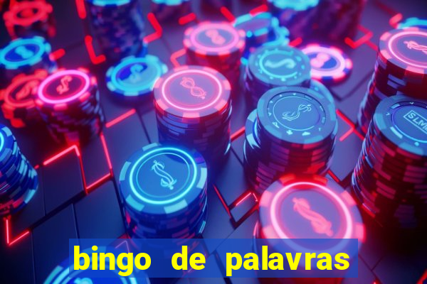 bingo de palavras de natal