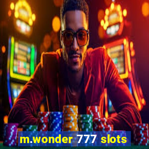 m.wonder 777 slots