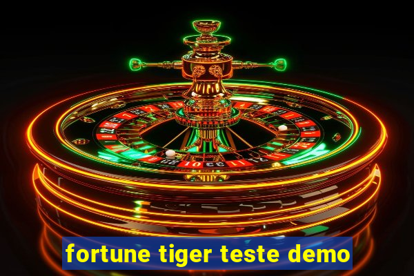 fortune tiger teste demo