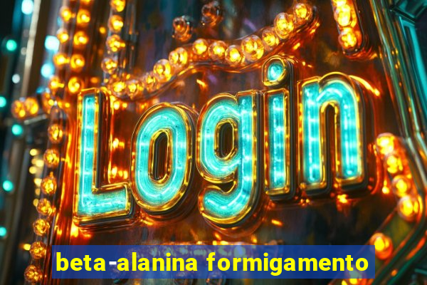 beta-alanina formigamento