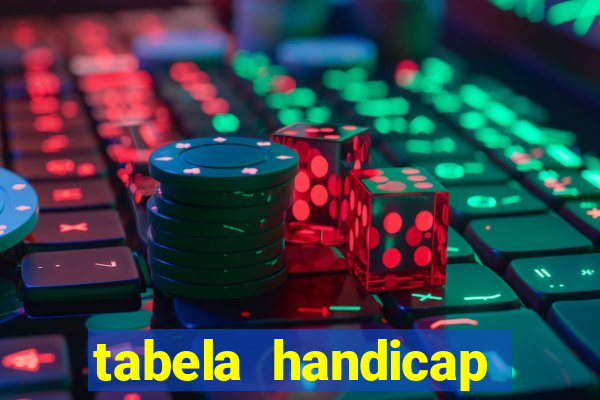 tabela handicap asiatico escanteios