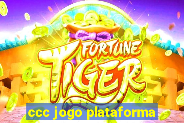 ccc jogo plataforma