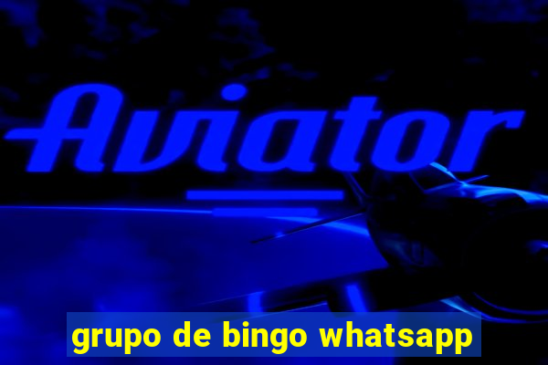 grupo de bingo whatsapp