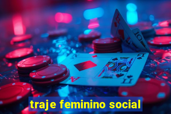 traje feminino social