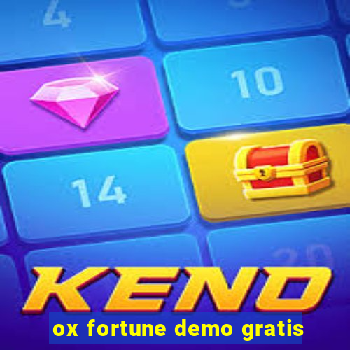 ox fortune demo gratis