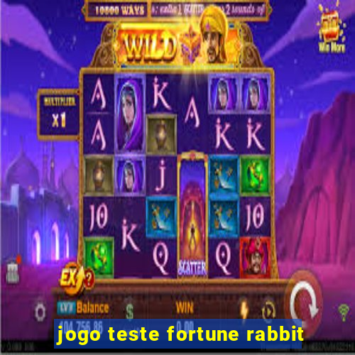 jogo teste fortune rabbit