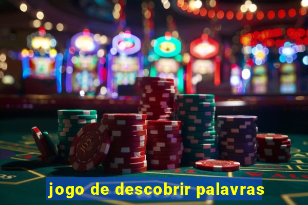 jogo de descobrir palavras