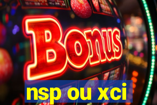 nsp ou xci