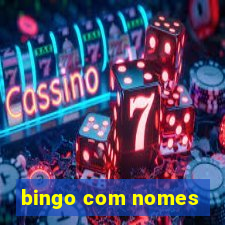 bingo com nomes