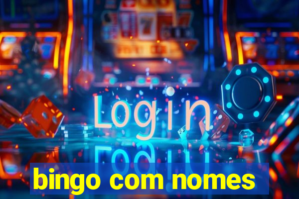 bingo com nomes