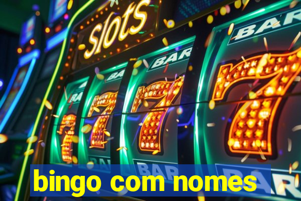 bingo com nomes