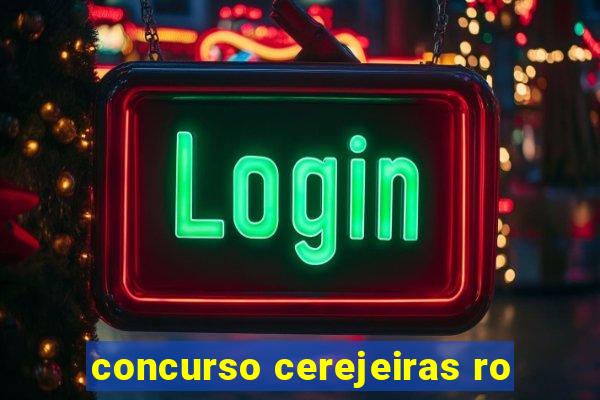 concurso cerejeiras ro