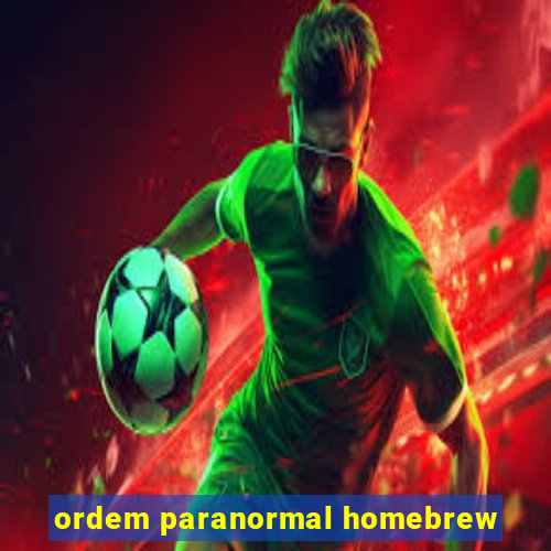 ordem paranormal homebrew