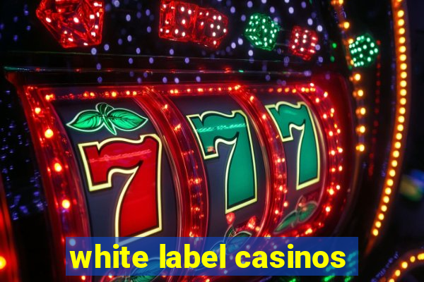 white label casinos