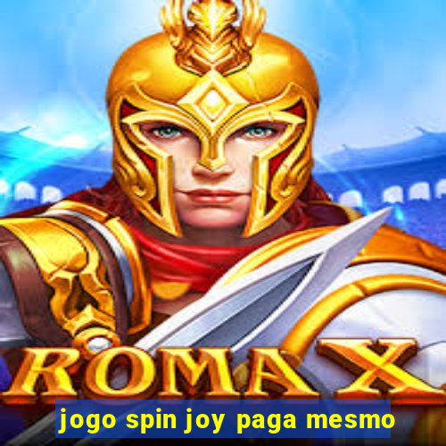 jogo spin joy paga mesmo