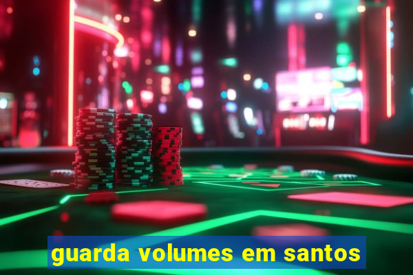 guarda volumes em santos