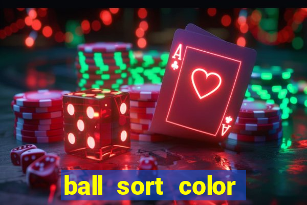 ball sort color water puzzle