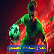 planilha lotofacil gratis