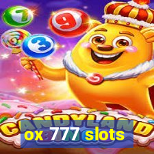 ox 777 slots