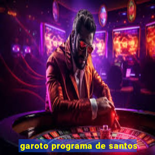 garoto programa de santos