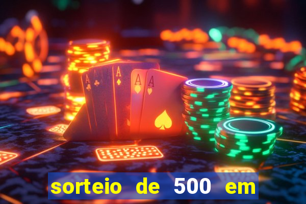 sorteio de 500 em cash toda segunda feira novibet como funciona