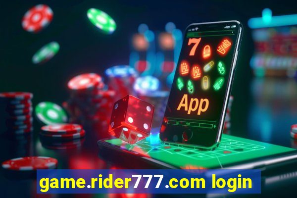 game.rider777.com login