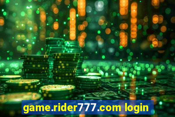 game.rider777.com login