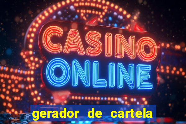 gerador de cartela de bingo para chá de bebê