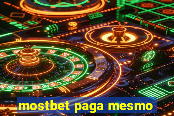 mostbet paga mesmo