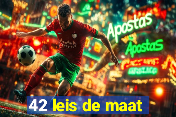 42 leis de maat