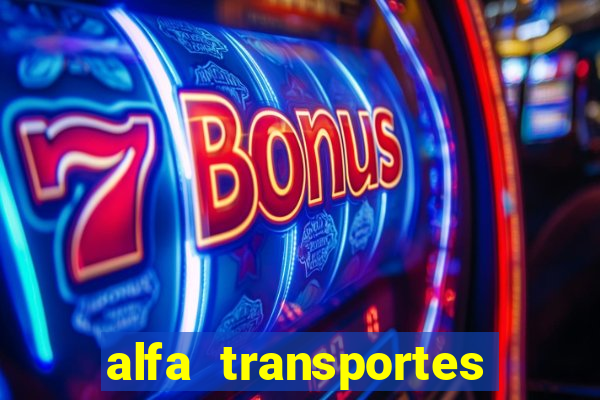 alfa transportes novo hamburgo