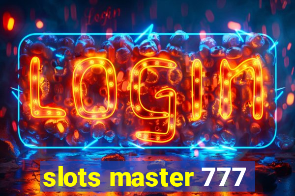 slots master 777